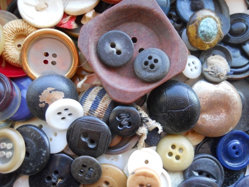 Grandma's Vintage Button Stash